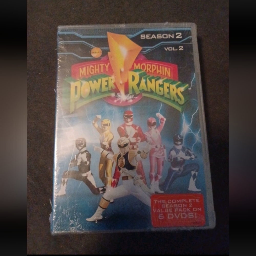 Mighty Morphin Power Rangers Season 2 Vol 2 DVD